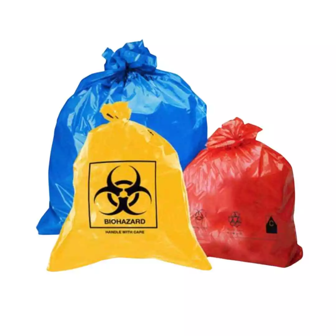 Ajaya Enterprises Linear Low Density Polyethylene Biohazard/Bio-Medical Waste  Bag (21X24 Inch, Red-20, Blue-20, Yellow-20) Pack of 60 : Amazon.in: Home &  Kitchen