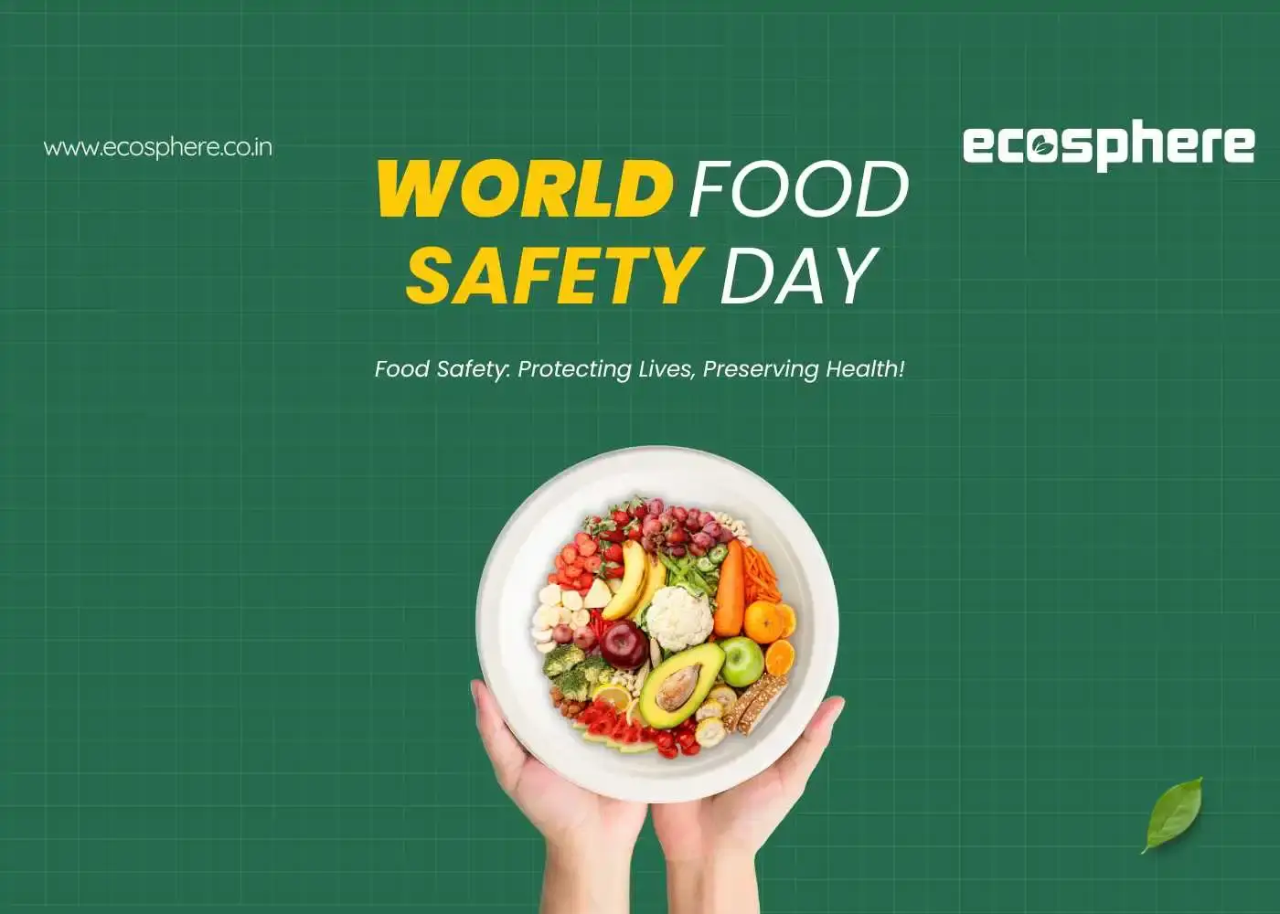 World Food Safety Day 2024: Ensuring Safe Food for a Healthier Future with Ecosphere